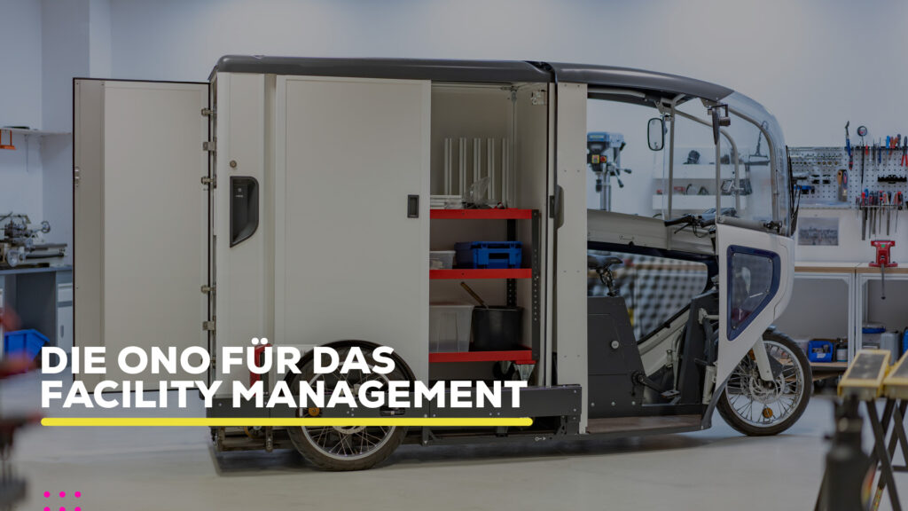 ONO E-Cargobike für das Facility Management