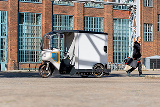 E-Transporter für Städte: Das Cargo-Bike von Ono Motion